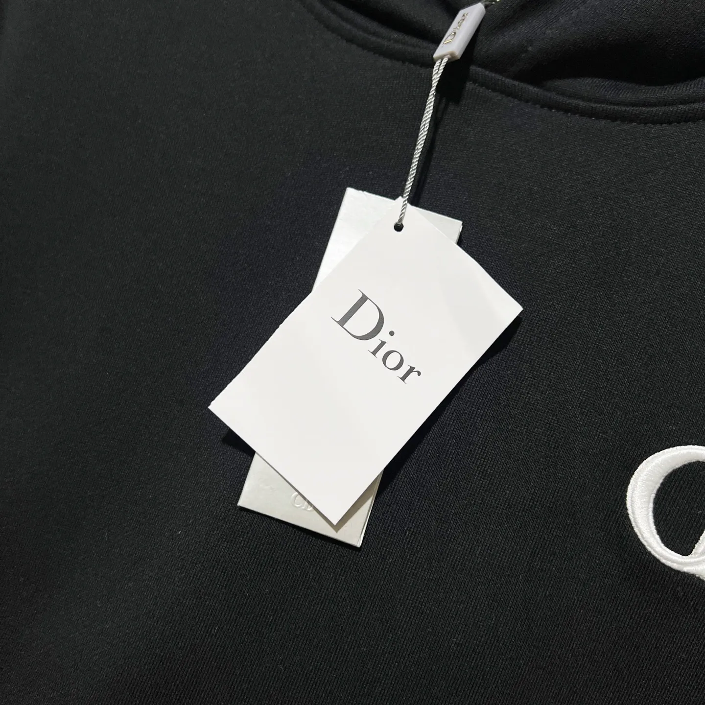 🅿️290 DIOR/Dior 420g pure cotton fabric hooded sweatshirt, classic and simple micro-label CD letter logo LOGO embroidery🪡 process, official synchronization, high version, high quality, fashionable personality, versatile trend, pure original quality, original fabric, tag, collar label, washed wheat, complete three standards, color: black, white, pink, gray, khaki. Size: XS-L