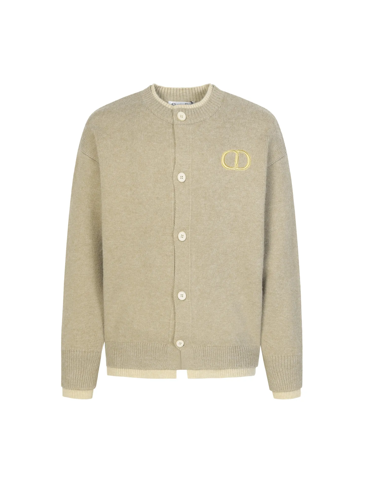 🅿️430 [Top quality] CD/Dior letter logo embroidered crew neck sweater. The fabric is made of 55% merino wool fabric, 35% cotton yarn and 10% polyester. This fabric has high thermal insulation effect and upper body comfort. The embroidery uses 3D three-dimensional embroidery, and the chest is embellished with the DDIOR embroidery logo. Garment washing water removes impurities and lint smell, while effectively fixing the pattern and adding hand feel. Dior Couture logo embroidery on the chest enhances style. Wear it with jeans and sneakers for a sophisticated yet casual modern look. Size:S/M/L/XL