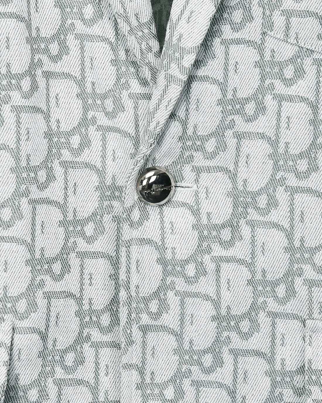 🅿️416 DIOR Dior's hot style is coming. All-over printed barrage logo lapel suit denim jacket. 2025ss official website new jacquard logo, exquisite logo. High-end version, custom-made fabrics at the counter. Highly breathable and comfortable, exquisitely crafted, with impeccable detail processing, custom-made logo engraved buttons, and complete three labels. Brand element design concept reflects high quality. It feels delicate and soft! It presents a casual cut and the upper body shape is great! 🐍Size: M-XXL