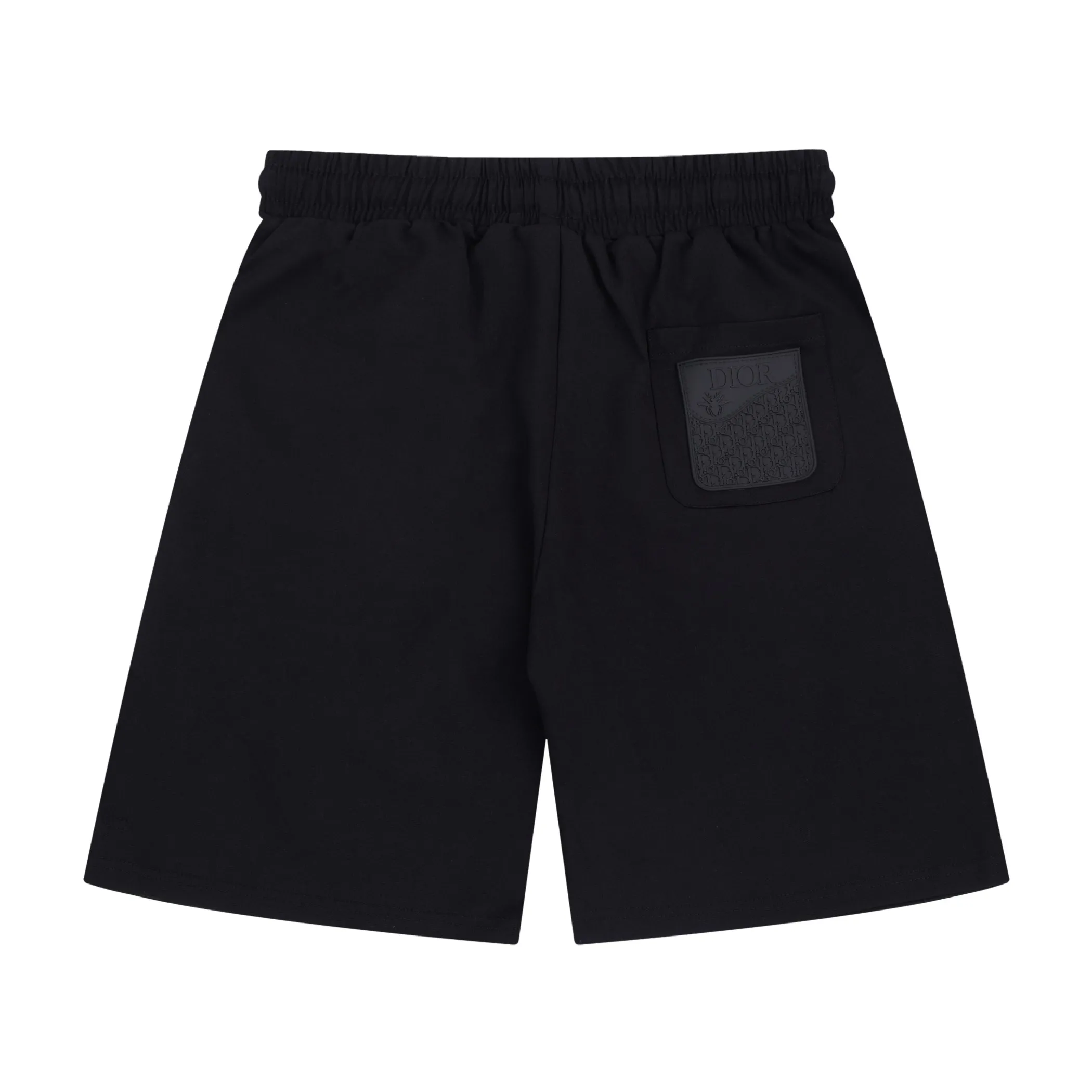 🅿️190 24SS new Dior knitted shorts, customized fabric, knitting technology and embroidered logo. The version is tight and three-dimensional, with straight stripe splicing. The customized trouser cord hardware has strong texture and smoothness. The upper body is comfortable and breathable. The concave and convex three-dimensional sense makes it suitable for fashionable and casual wear. Color: black and white. Size: M-4XL