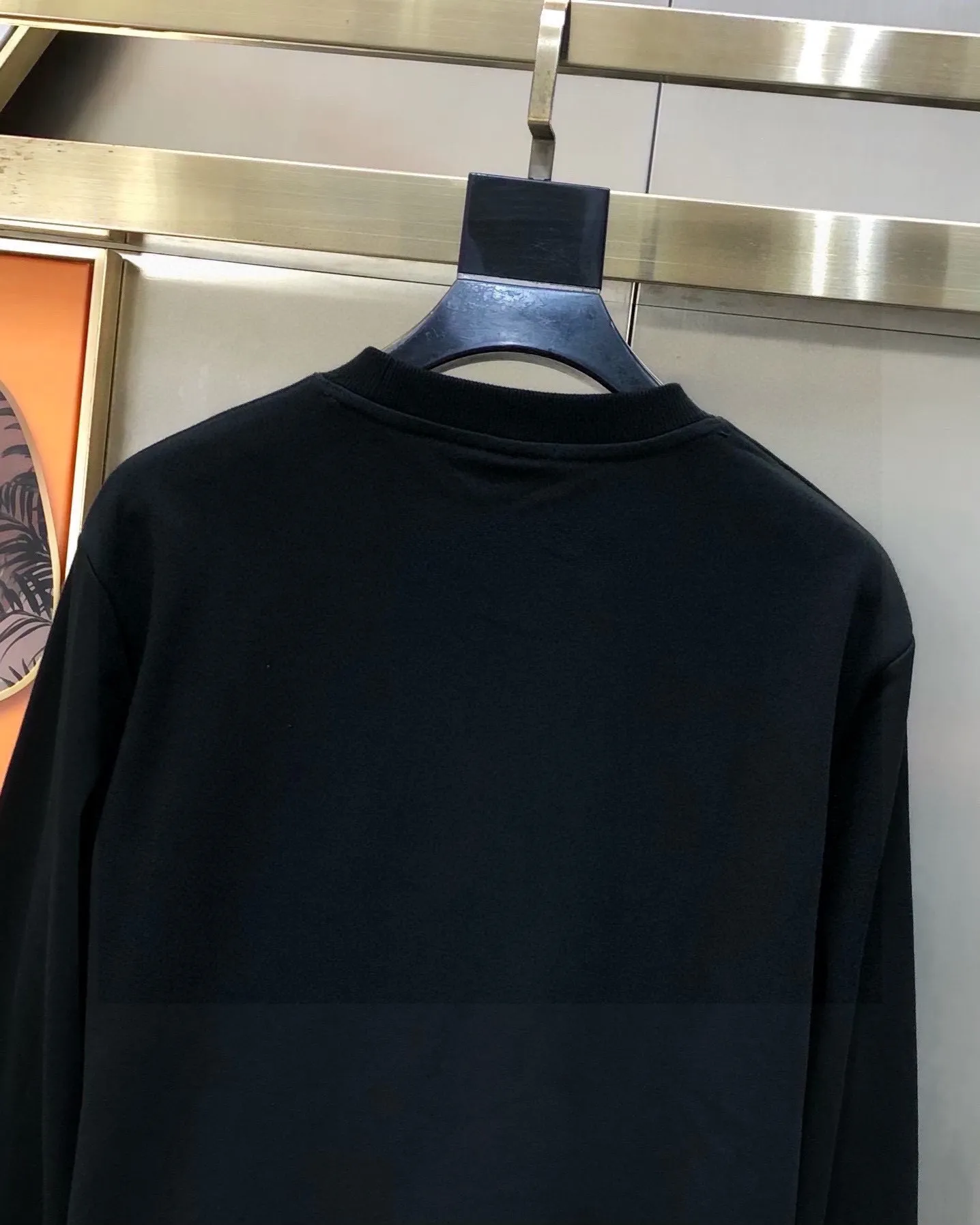 🅿️220 brand [DIOR Dior] (good news for fat people) 2025ss autumn latest long-sleeved round-neck sweatshirt, on sale simultaneously on the official website. Refreshing and breathable. Made of top Tencel Roman. Comfortable and soft. 3D three-dimensional clarity. Super fashion sense. Great for gifting and keeping for yourself. Size: M-5XL (can wear up to 220 pounds)