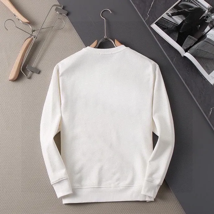 🅿️220 brand [DIOR Dior] (good news for fat people) 2025ss autumn latest long-sleeved round-neck sweatshirt, on sale simultaneously on the official website. Refreshing and breathable. Made of top Tencel Roman. Comfortable and soft. 3D three-dimensional clarity. Super fashion sense. Great for gifting and keeping for yourself. Size: M-5XL (can wear up to 220 pounds)
