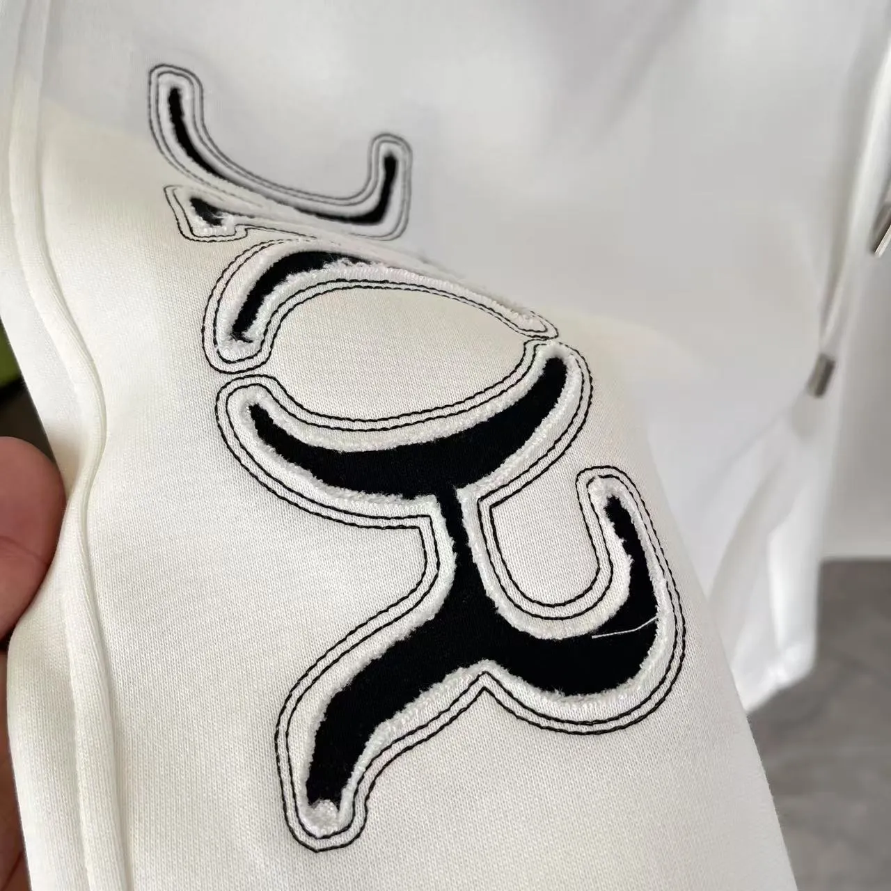 🅿️280 Dio 2025 new summer shorts, personalized letter logo embroidery, customized fabric 350g, same style for men and women, color: black, white, gray, size: M L XL XXL XXXL five sizes