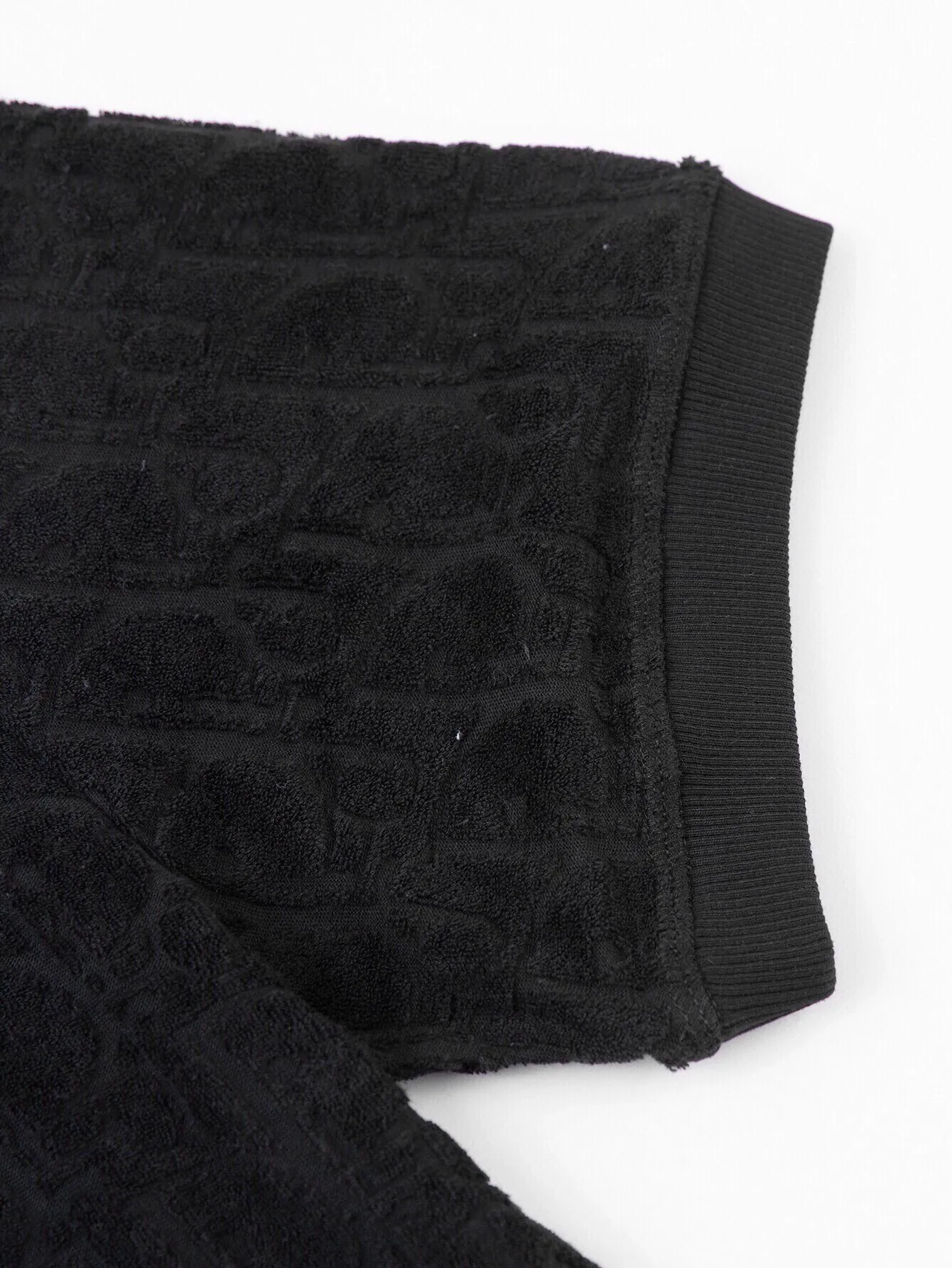 🅿️260 (ZP version) -Dior official website classic towel embroidered jacquard short-sleeved T-shirt, same style for men and women -Using the original 280g custom-made cotton imported Luwei towel jacquard fabric, threads are dyed in the same cylinder with zero color difference, exclusive quality difference currency, welcome to compare -Color: black white blue -Code number: S M L XL