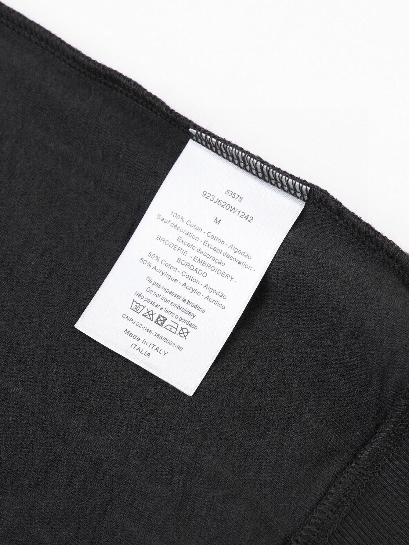 🅿️260 (ZP version) -Dior official website classic towel embroidered jacquard short-sleeved T-shirt, same style for men and women -Using the original 280g custom-made cotton imported Luwei towel jacquard fabric, threads are dyed in the same cylinder with zero color difference, exclusive quality difference currency, welcome to compare -Color: black white blue -Code number: S M L XL