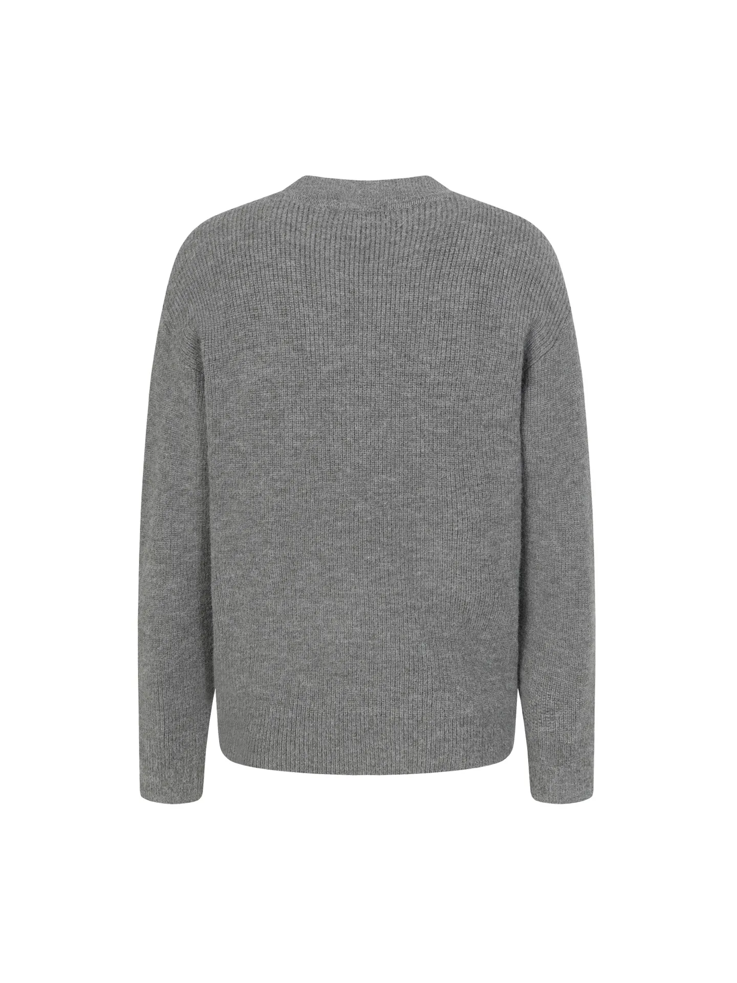🅿️420 [Top quality] CD/Dior letter logo V-neck sweater. The fabric is made of 55% merino wool, 35% cotton yarn and 10% polyester. This fabric has high thermal insulation effect and upper body comfort. The embroidery uses 3D three-dimensional embroidery, and the chest is embellished with the DDIOR embroidery logo. Garment washing water removes impurities and lint smell, while effectively fixing the pattern and adding hand feel. This V-neck sweater highlights a classic silhouette. Crafted from gray goat hair jersey, it's enhanced with Dior Couture signature embroidery on the chest. Wear it with jeans and sneakers for a sophisticated yet casual modern look. Size:S/M/L