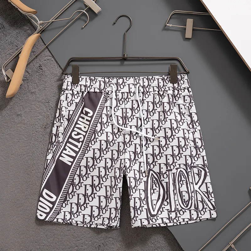 🅿️130 #V2505 [Restock all year round] Dior 2025 latest style shorts and beach pants, a must-have for beach travel, high-order original hardware! The upper body effect is super positive, and the leg lines are fully highlighted. The texture of imported quick-drying fabrics is tight and delicate, and the panoramic high-definition logo design makes the upper body very comfortable and stylish. It is also extremely practical and versatile. It is worth buying! Color: White Size: M L XL XXL 3XL