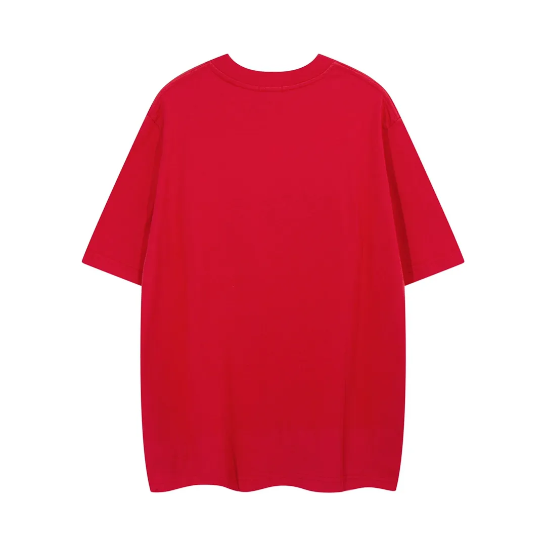 🅿️210 High-quality new DIOR-Dior-25 new Year of the Snake co-branded smudge-dyed snake letter embroidery logo on the chest short-sleeved T-shirt Size: XS-L