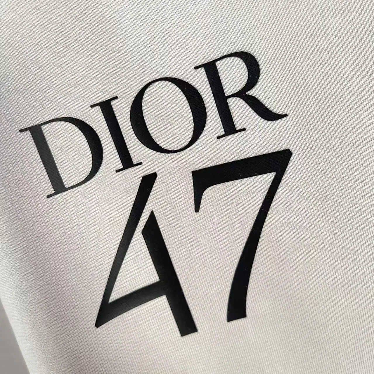 🅿️170 Dio Dior 2025 summer new style Letter logo three-dimensional silicone printing Short-sleeved T-shirt Customized fabric 300g Same style for men and women Color: Black White Sky Blue Iron Gray Size: S M L XL XXL Five codes​