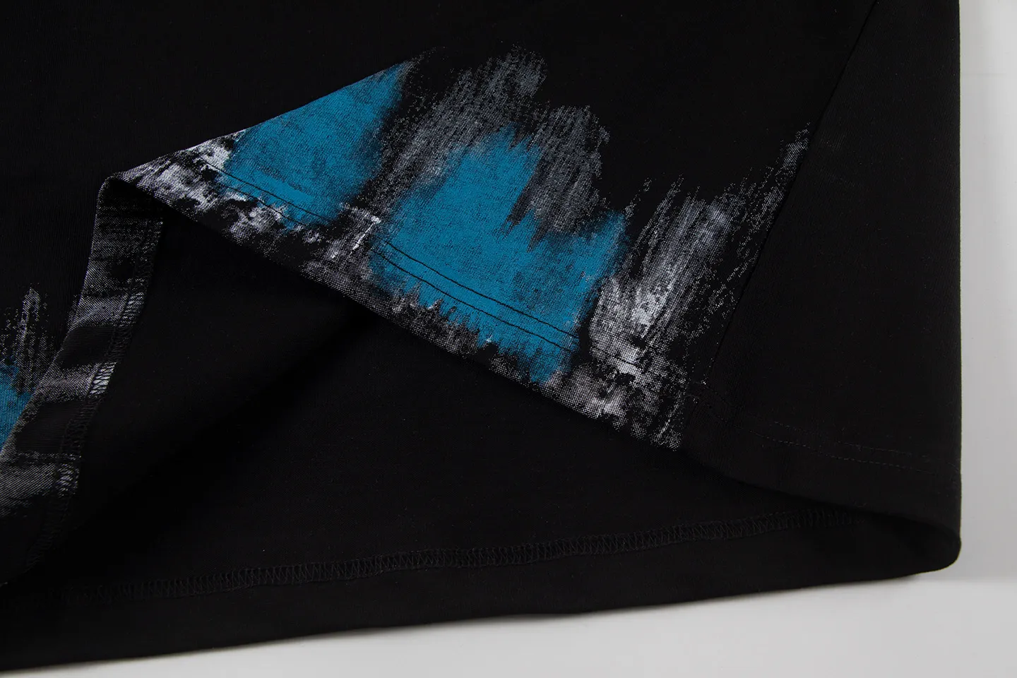 🅿️160 Dior*2025 latest hand-painted short-sleeved material: high version 300g double yarn combed cotton Size: S M L XL Color: black white Style number: W2554