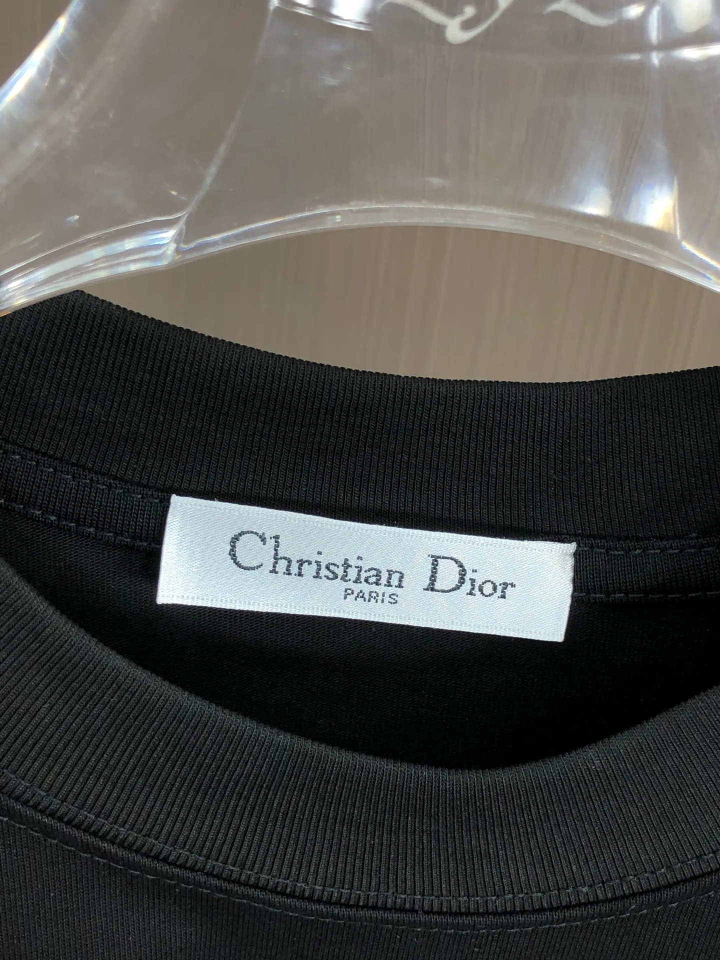 🅿️180 DIOR Dior 2025 spring and summer new style, round neck short sleeves, letter logo pins🪡 embroidery technology, using high weight 320g double yarn combed cotton fabric, slightly loose version, soft and thick fabric feel, same size for men and women, size: SMLXLXXL