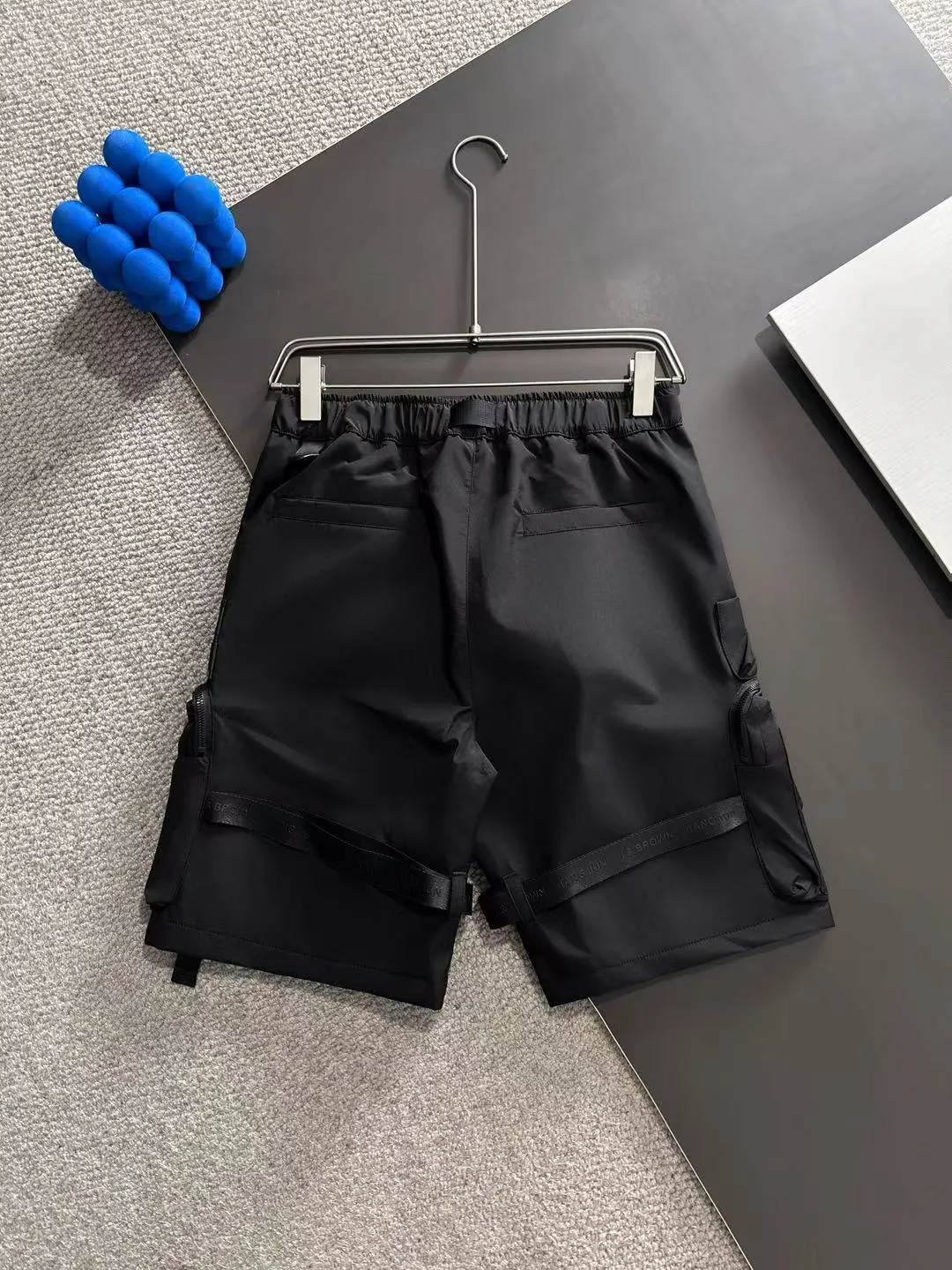🅿️360 next day shipping DIOR Dior Heavy Industry Design Functional Workwear 2025 Men's Summer Multi-Pocket Paratrooper Pants Loose Sports Five-Fifth Pants Trendy Brand Medium Pants Size M-3XL