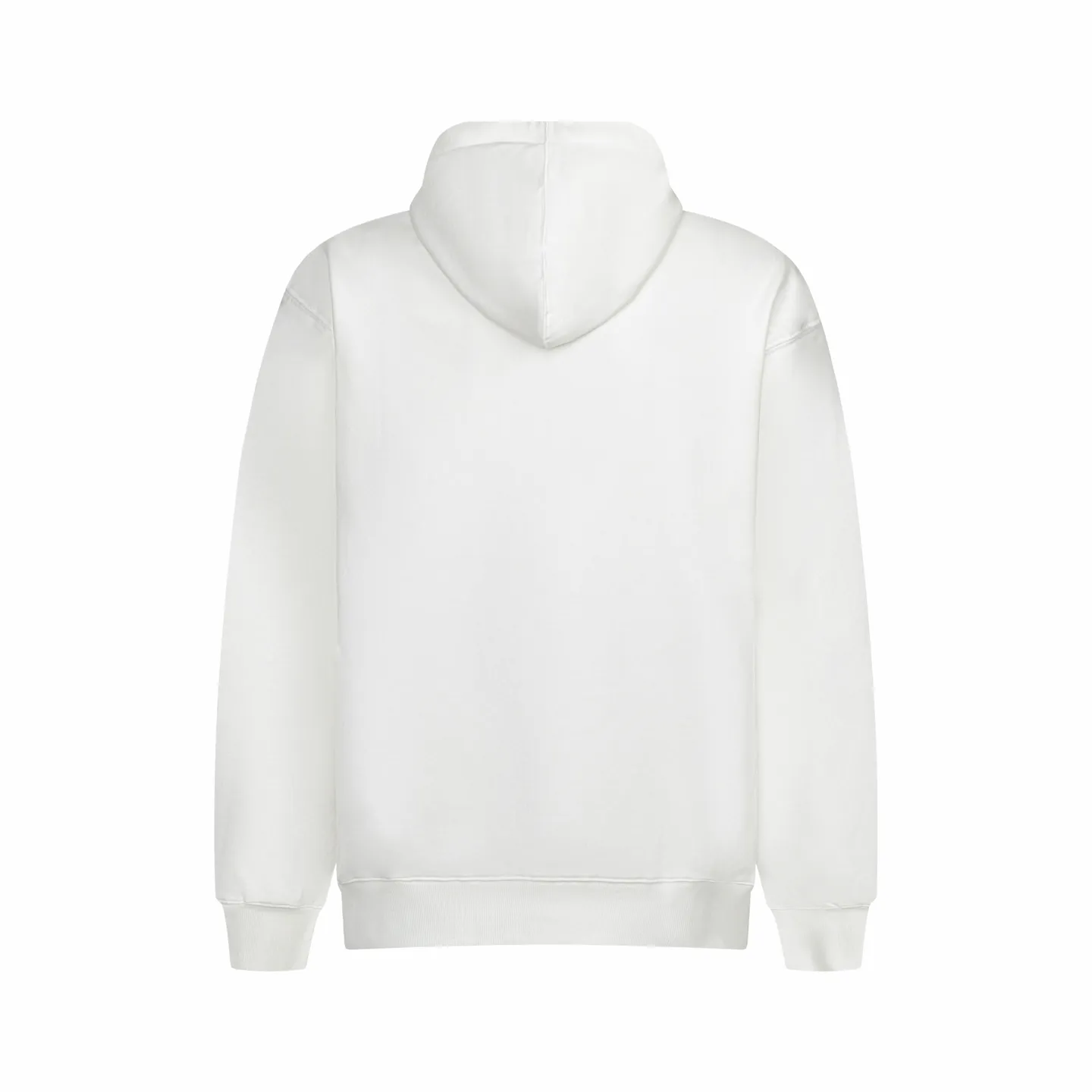🅿️360 CD Logo Embroidered Hooded Sweatshirt (White) The original version was purchased and developed for 13,066 yuan. The fabric is made of high-quality white cotton fleece fabric, which is soft and comfortable to the touch. The delicate tonal CD Icon embroidery on the chest is low-key and elegant, highlighting the brand details. The drawstring hood design is paired with metal accessories engraved with the Dior logo to enhance the overall texture. The practical kangaroo pocket on the front is as beautiful as it is practical. Ribbed cuffs and hem ensure comfort while maintaining a structured silhouette. 100% cotton material brings excellent breathability and skin-friendly experience. The regular fit has a neat cut and is easy to match with a variety of bottoms. Exquisite embroidery technology and delicate fabric processing complement each other, reflecting Dior's consistent meticulous workmanship. This sweatshirt is the perfect blend of athleisure and haute couture, making it ideal for everyday style. Size:S-M-L-XL