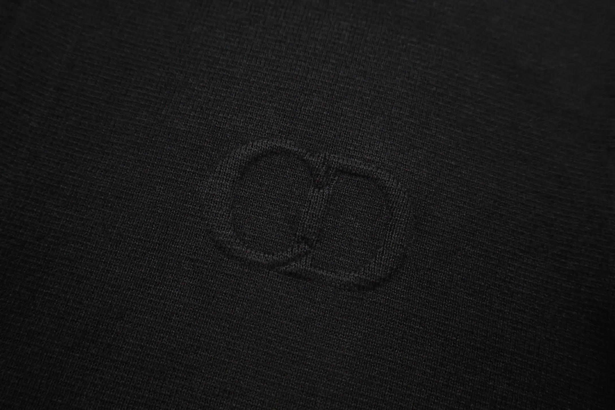 🅿️600 [Exclusive supply] CD chest logo zipper cardigan sweater (black) Original purchase and development of 14160, custom-woven and dyed 100% cashmere fabric, close-fitting, soft, silky and skin-friendly, without the feeling of wool pricking the skin. Knitted with a mixture of two stitches on a German 16-needle Stoll machine. Three standards of excipients are independently developed and customized. The three-dimensional logo pattern taped on the chest highlights the brand's charm. Size:S-M-L