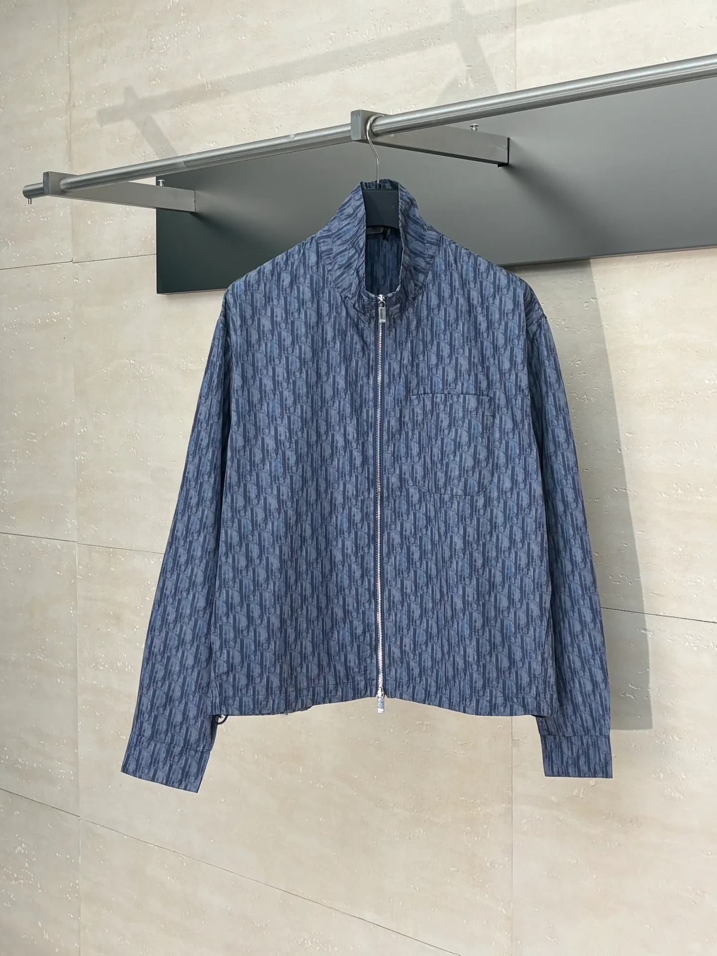 🅿️476 Dio*/Dior 25SS new Hamilton joint series all-over printed zipper jacket Size: S/M/L/XL