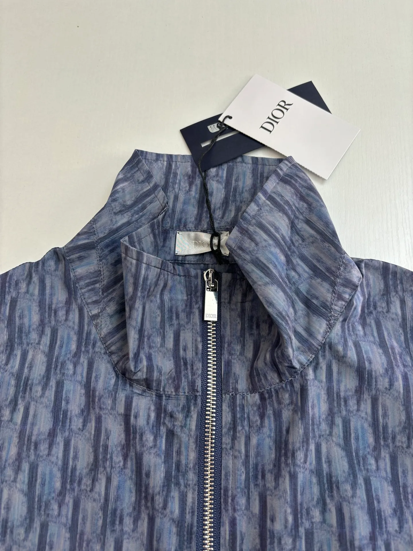 🅿️476 Dio*/Dior 25SS new Hamilton joint series all-over printed zipper jacket Size: S/M/L/XL