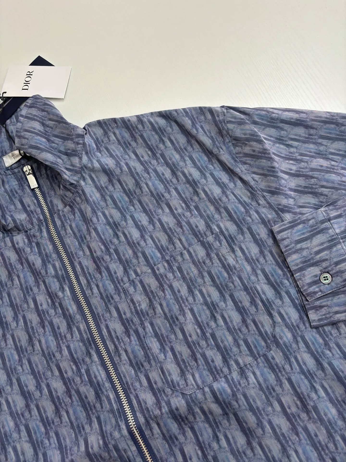🅿️476 Dio*/Dior 25SS new Hamilton joint series all-over printed zipper jacket Size: S/M/L/XL
