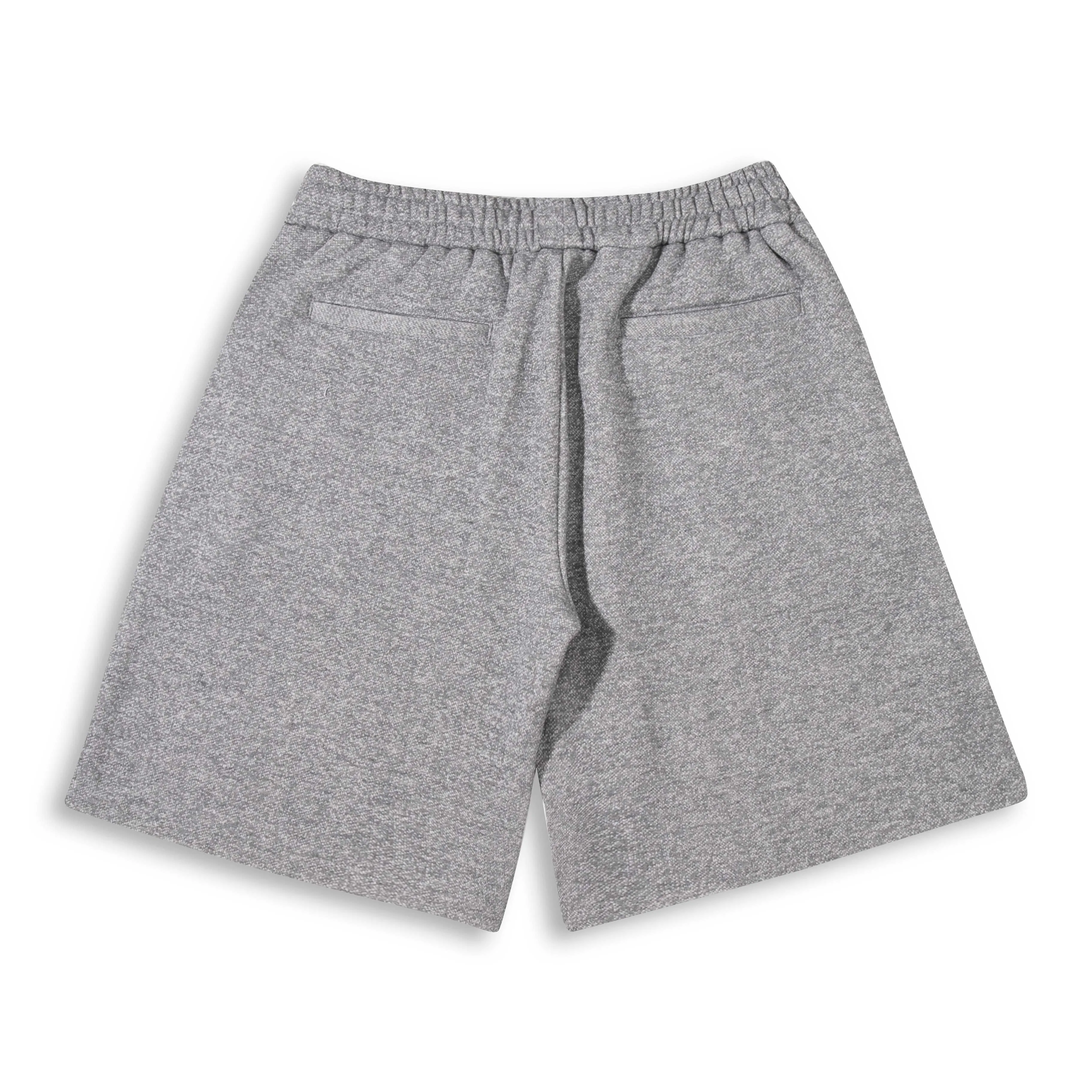 🅿️220 Correct version of high quality D10R new gray dot fleece embroidered letter shorts suit. Original mold opening. It took more than a month to weave and dye the original gray dot yarn fabric. The color is almost 98% the same as the original. The original pure cotton fleece fabric SIZE: XS S M L