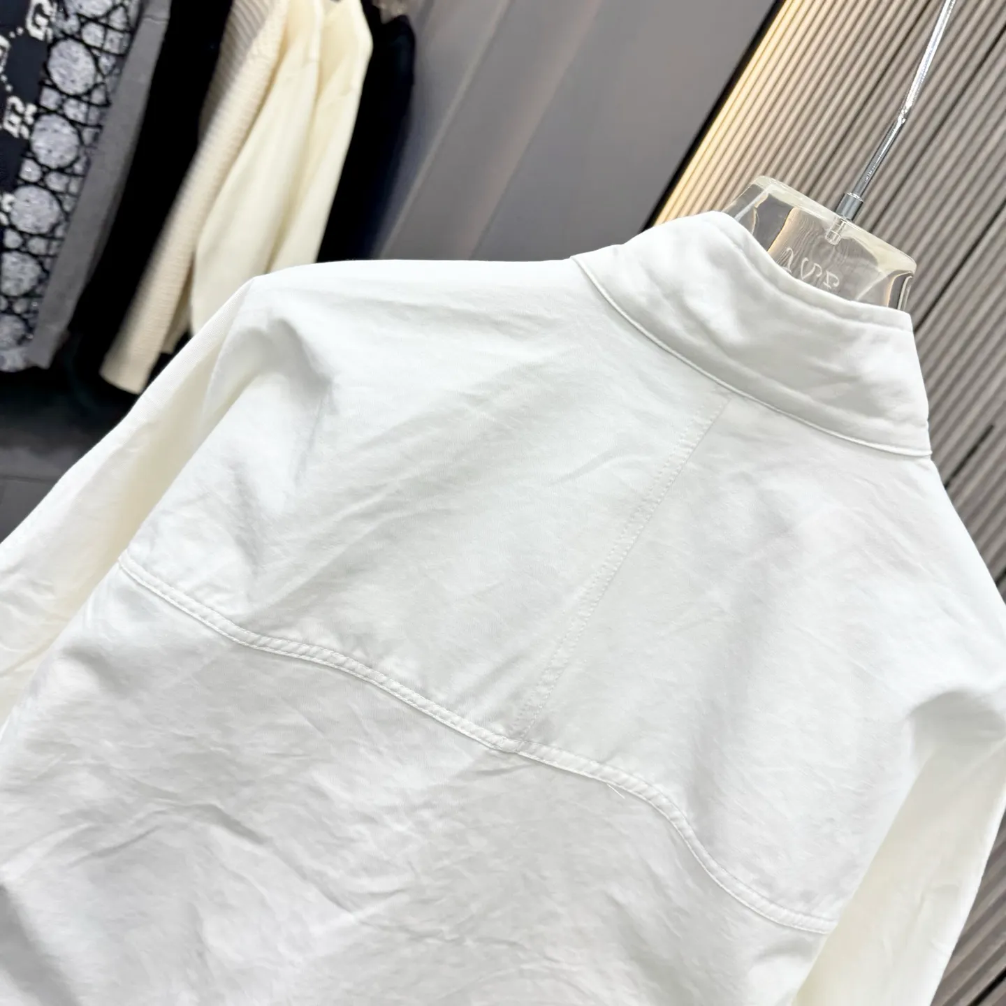 🅿️460 Dior 2025 autumn and winter new cotton combed fabric, three-dimensional pockets with logo embroidery on the front, dropped shoulder waist style hardware original 1:1 restoration, fine workmanship, handmade cloth buckles, full of details, same style for men and women SMLXL