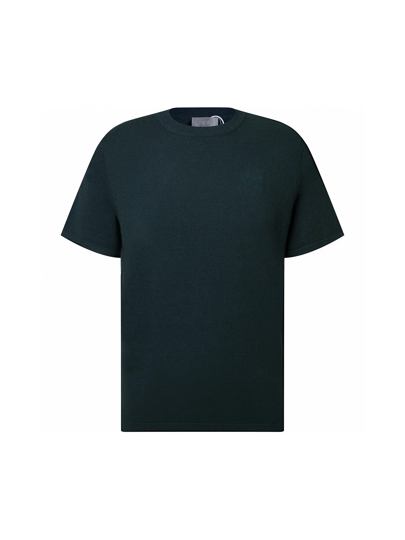 🅿️260 (ZP version) -Dior official website classic style, simple letter embroidery, wool blended round neck knitted short sleeves, same style for men and women -Using ZP custom-dyed fabrics, threads are custom-dyed in the same cylinder with zero color difference, full set of accessories customized to distinguish the market currency, welcome to compare -Color White Black Wheat Green -Size S M L XL