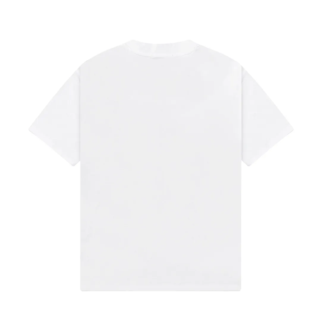 🅿️170 (➕5🉑comes with handbag) Dior Dior CD letter embroidered short-sleeved T-shirt. Customized 240g same-tank dyed fabric. Very comfortable to touch. The latest brick cabinet synchronization for spring and summer. OS off-shoulder version. Fashionable and personalized. Super versatile and good-looking. Very suitable for both men and women. Must-have style. Tag. Collar label. Washed wheat. Complete with three labels. Style number: 23801. Color: white. Size: XS~L