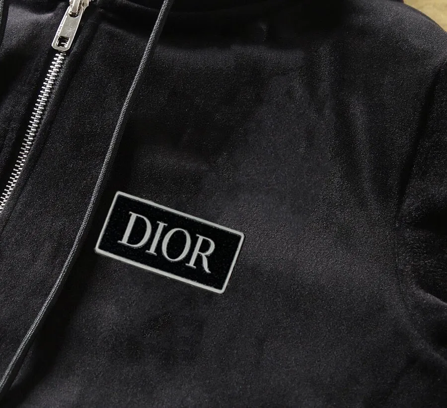 🅿️460 direct batch [DIOR Dior] (Good news for fat people) 2025 autumn and winter new double-sided gold velvet suit is here (thick velvet) Milan fashion designer handsome cardigan suit, sneak peek, exclusive ready sale, simple yet fashionable, simple and capable, showing elegance, luxury, fashion and supreme quality, suitable for various occasions. Equipped with customer-supplied high-end hardware with logo and engraved embroidery technology M-4XL (can wear up to 200 pounds)