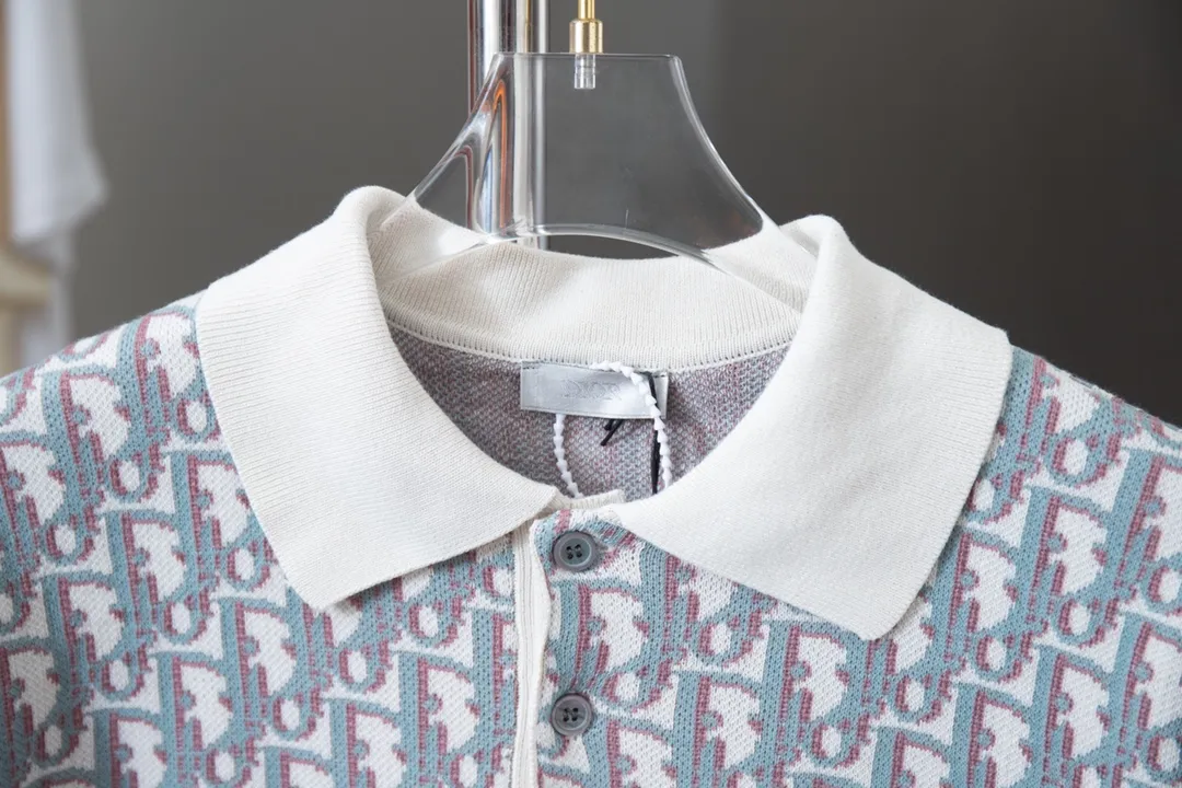 🅿️230 High quality 𝐷‍𝑜*25 new arrivals in early spring. Woolen T-shirt with three-dimensional logo all over. Slim fit, made of 100% cotton yarn🧵. The texture and skin-friendly feeling are excellent. The density is very high. It is a must-have summer item for everyone. S M L XL