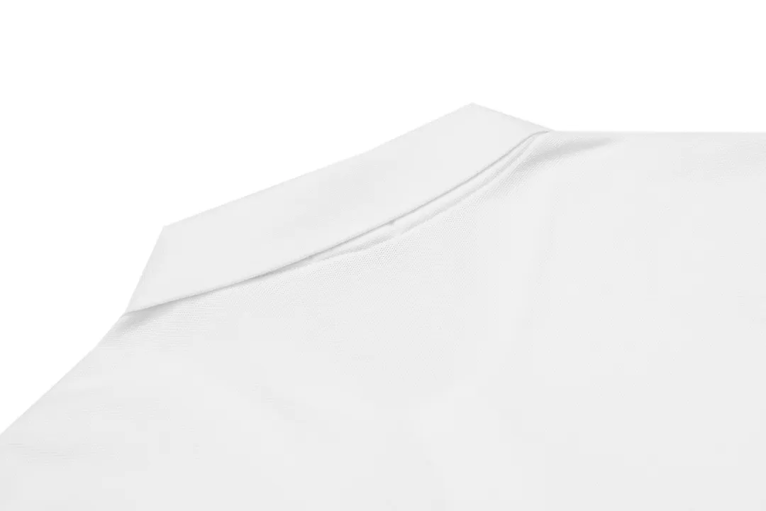 🅿️190 DIOR Dior 2025 new embroidered bee logo couple casual polo shirt ·Customized pique cotton fabric ·Imported Tajima machine embroidery technology ·Collar label, hangtag, main mark and three complete labels Color: White Size: M-XXXL
