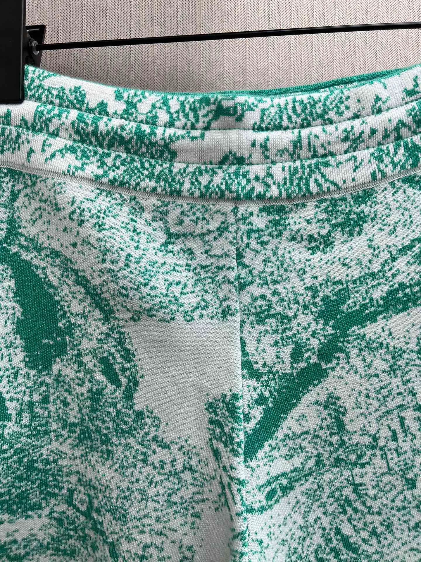 🅿️680 complete set of Dior 25ss new letter logo Rui jungle jacquard loose knitted shorts Size: S.M.L.