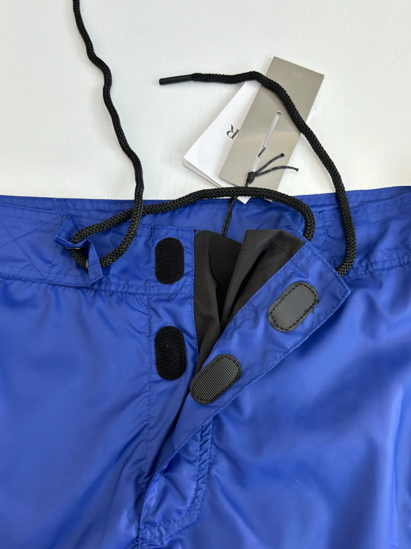 🅿️330 Dio*/Dior spring and summer new CD small logo embroidered swimming beach shorts Size: S/M/L/XL