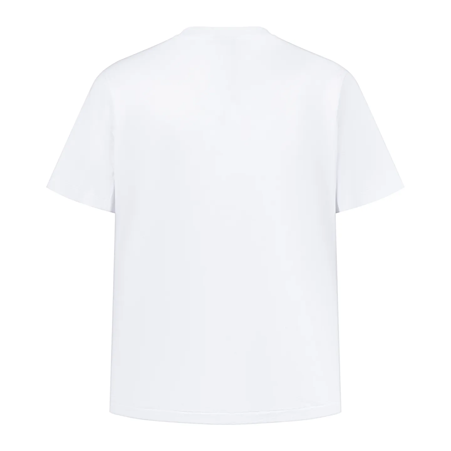 🅿️280 [Exclusive supply] CD 25FW simple label short sleeves (white) The fabric is made of 24S 185g special woven compact cotton fabric, and the rib is made of 32S 300g double yarn rib. This T-shirt is new to the 2025 winter men's collection. It is decorated with a CD Paris logo label inspired by the spirit of haute couture to enhance the style and pay tribute to the extraordinary craftsmanship of the workshop. Crafted from black cotton jersey with a ribbed crew neck and cuffs, it can be worn with track pants for a casual look. It is woven with 24-count special compact cotton yarn. The weaving process requires high standards and requires the use of advanced looms and high-quality raw materials. Specially woven compact cotton has many advantages, such as softness and comfort, good breathability, strong wrinkle resistance, good durability, etc.; it has a tighter, softer and more delicate texture and feel. The brand label on the chest is embellished as the brand's signature detail and is woven using double-sided jacquard technology; black threads are embedded in the white base, or micro-letters are formed through the density of the yarn. The edge of the label is processed by laser cutting, and there are no defects such as yarn leakage and yarn leakage. Size:XS/S/M/L