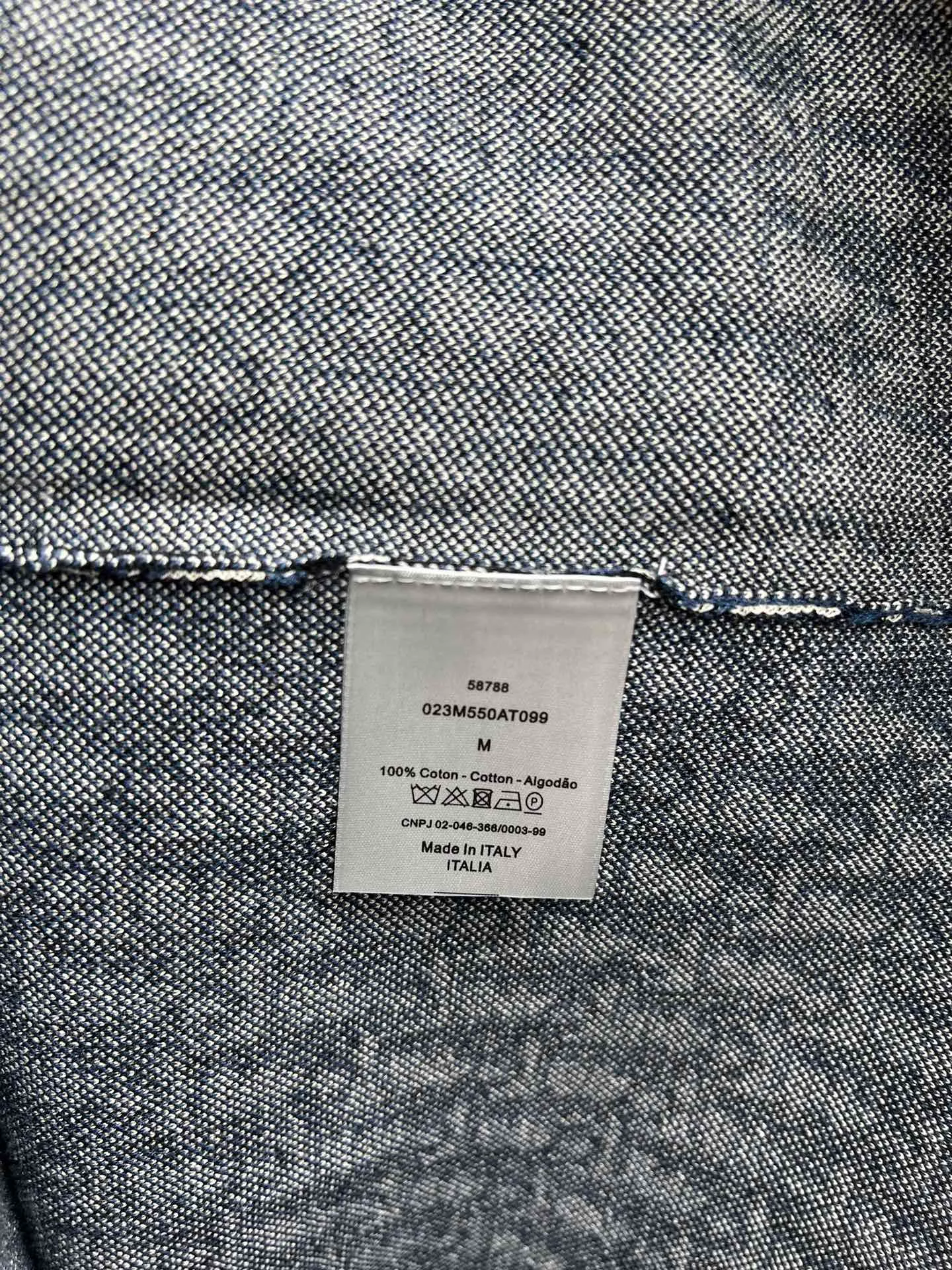 🅿️590 Dior 25ss new cotton logo full-print classic long-sleeved shirt, men's size: S.M.L.XL.