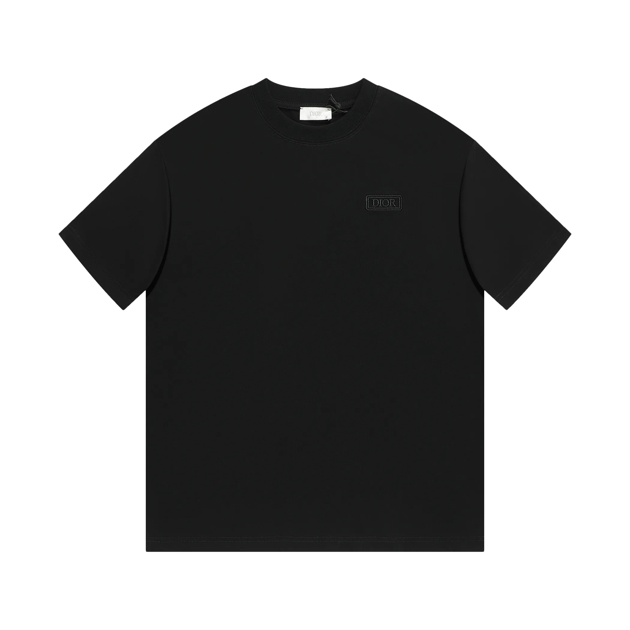 🅿️160 DIOR Dior letter embroidery LOGO‼ ️Short-sleeved T-shirt® *Customized 280g cotton fabric, the fabric is soft, skin-friendly and comfortable *Laminated letter logo on the front *A very simple and elegant one that is unparalleled in terms of upper body comfort, interpreting your luxury and taste, and creating your fashionable charm. ⚠️Washing method: It is recommended to dry clean or wrap the reverse side in a laundry bag and machine wash it quickly in cold water and let it dry naturally! ⚠️ Unisex style 𝐂𝐎𝐋𝐎𝐔𝐑: White Black 𝐒𝐈𝐙𝐄: S-XL