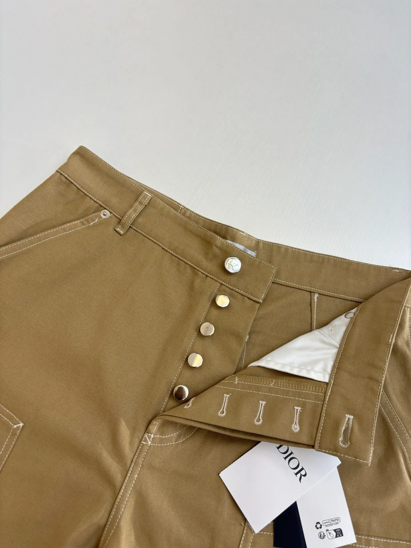 🅿️500 Dio*/Dior LH Hamilton joint embroidered logo trousers Size: S/M/L/XL