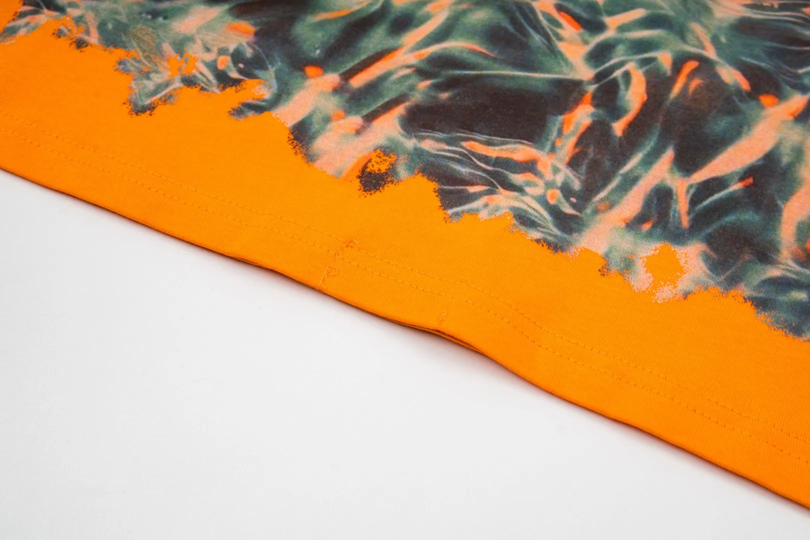 G65# GodSpeed ​​White Ink Direct Print Short Sleeve S-XL Blue Orange P116