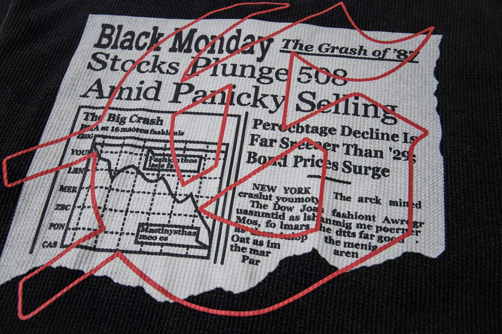 G16# GodSpeed ​​white ink direct spray long-sleeved waffle S-XL washed black P186 apricot P176