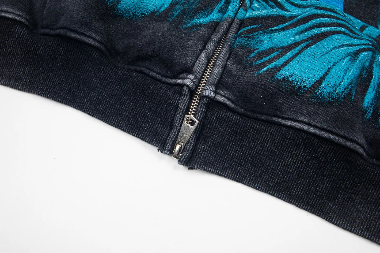 G56# GodSpeed ​​all-over HD printed washed zipper sweatshirt Size S-XL black blue black red black yellow P266