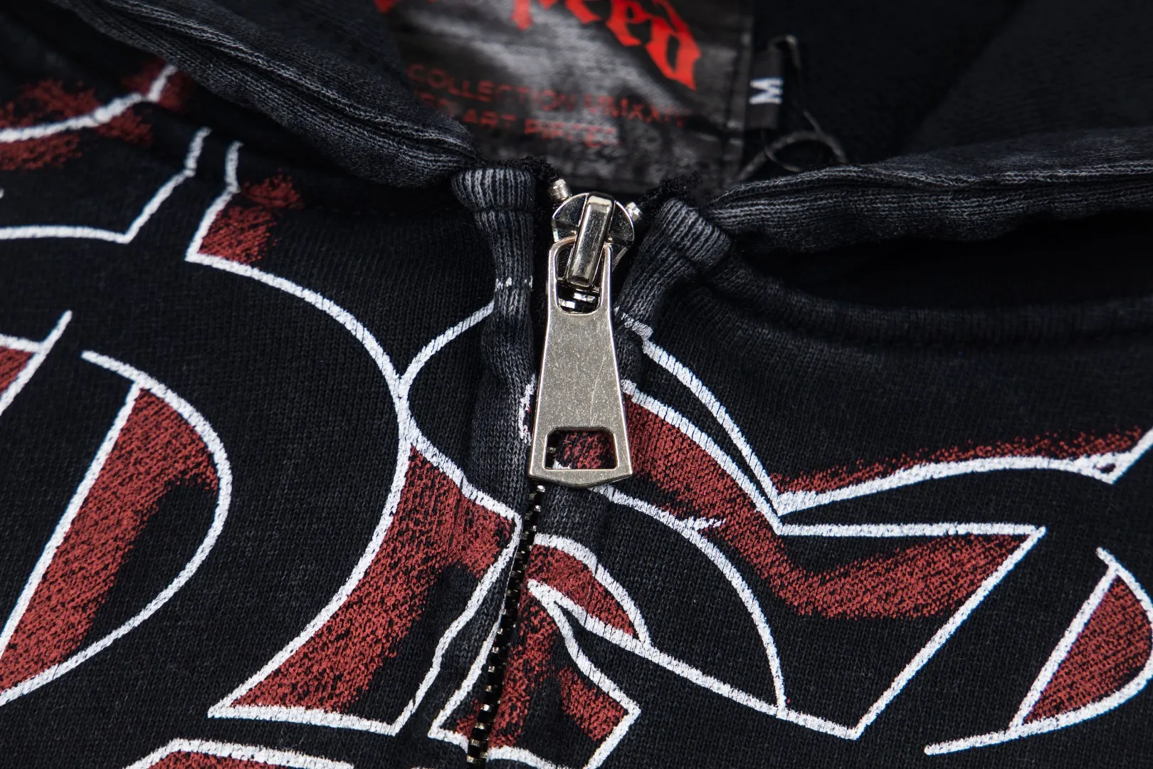 G56# GodSpeed ​​all-over HD printed washed zipper sweatshirt Size S-XL black blue black red black yellow P266