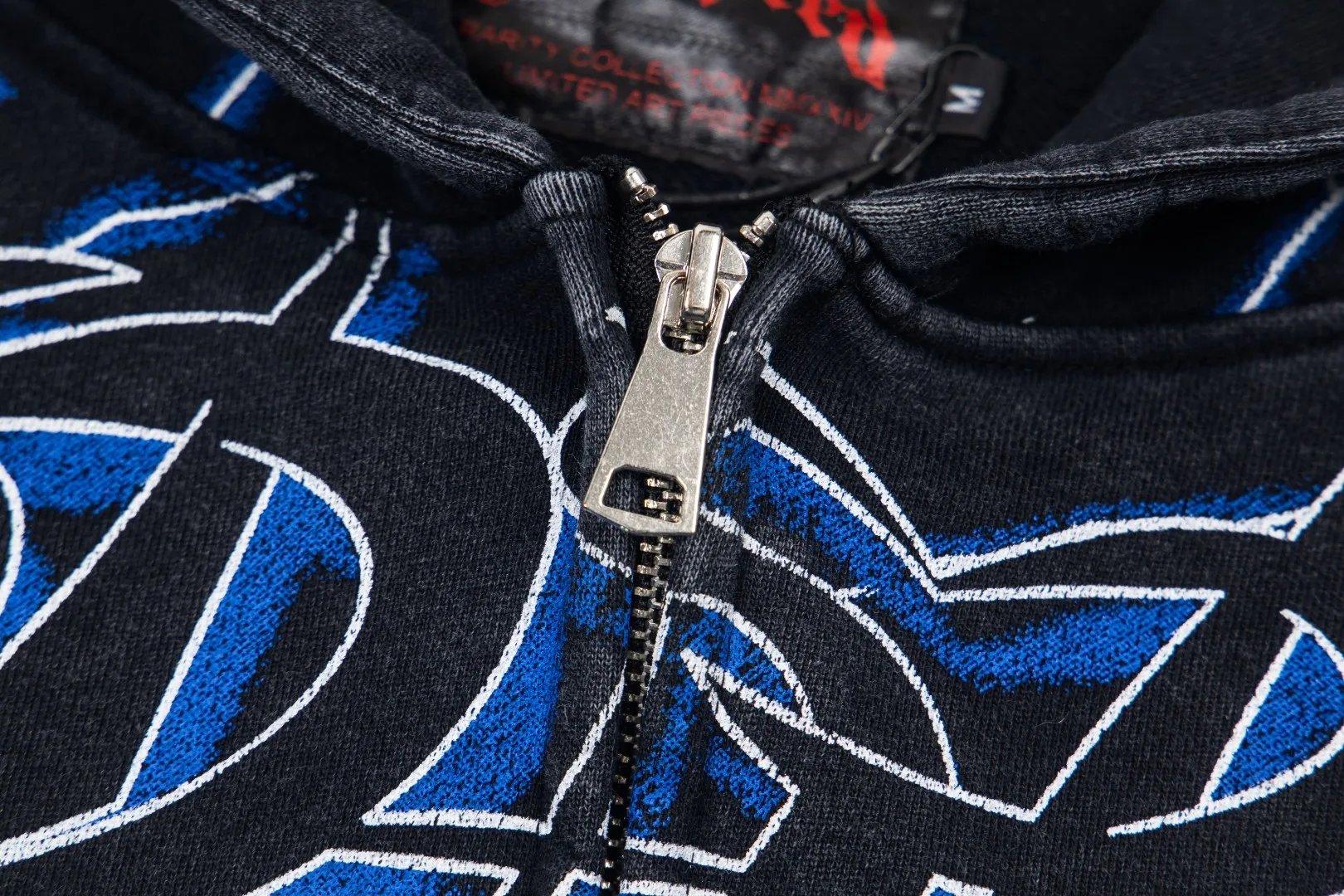 G56# GodSpeed ​​all-over HD printed washed zipper sweatshirt Size S-XL black blue black red black yellow P266