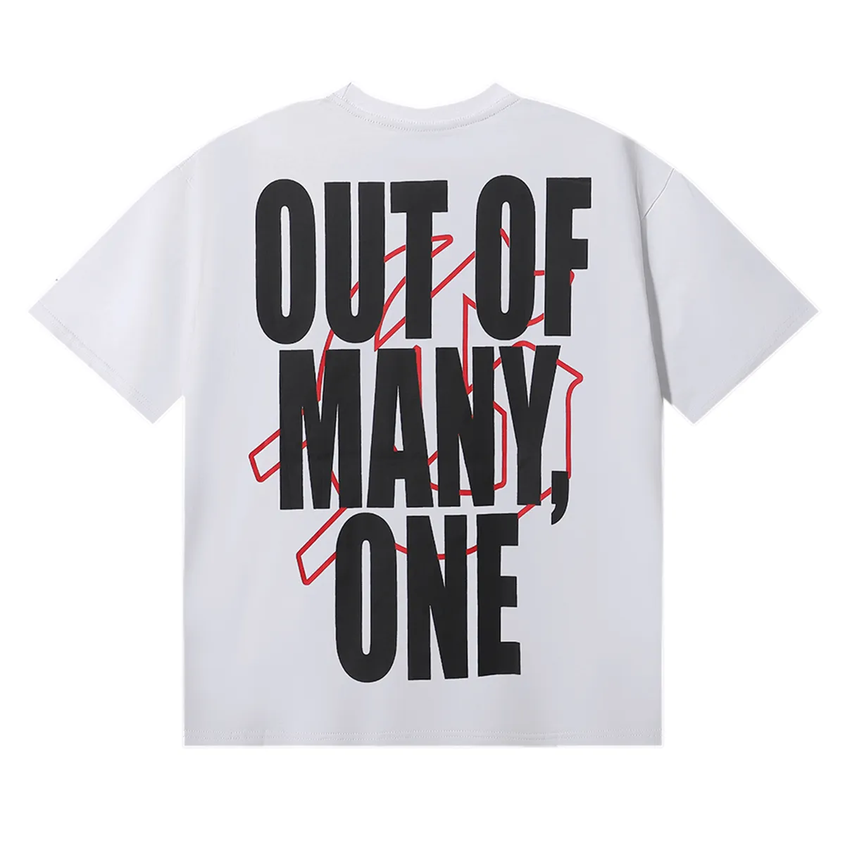 No. 7010, Mechao Godspeed war flame car print high weight double yarn pure cotton casual short-sleeved T-shirt batch 110 Color: black, white; Size: S M L XL