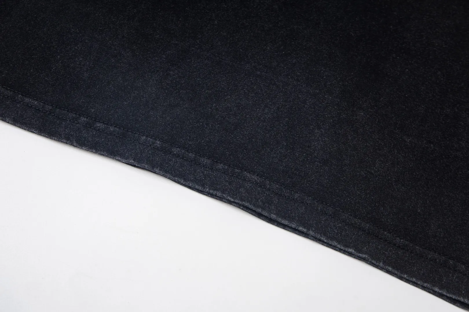 G37# GodSpeed ​​washed printed spliced ​​waffle long sleeves S-XL size washed black P146 apricot P136