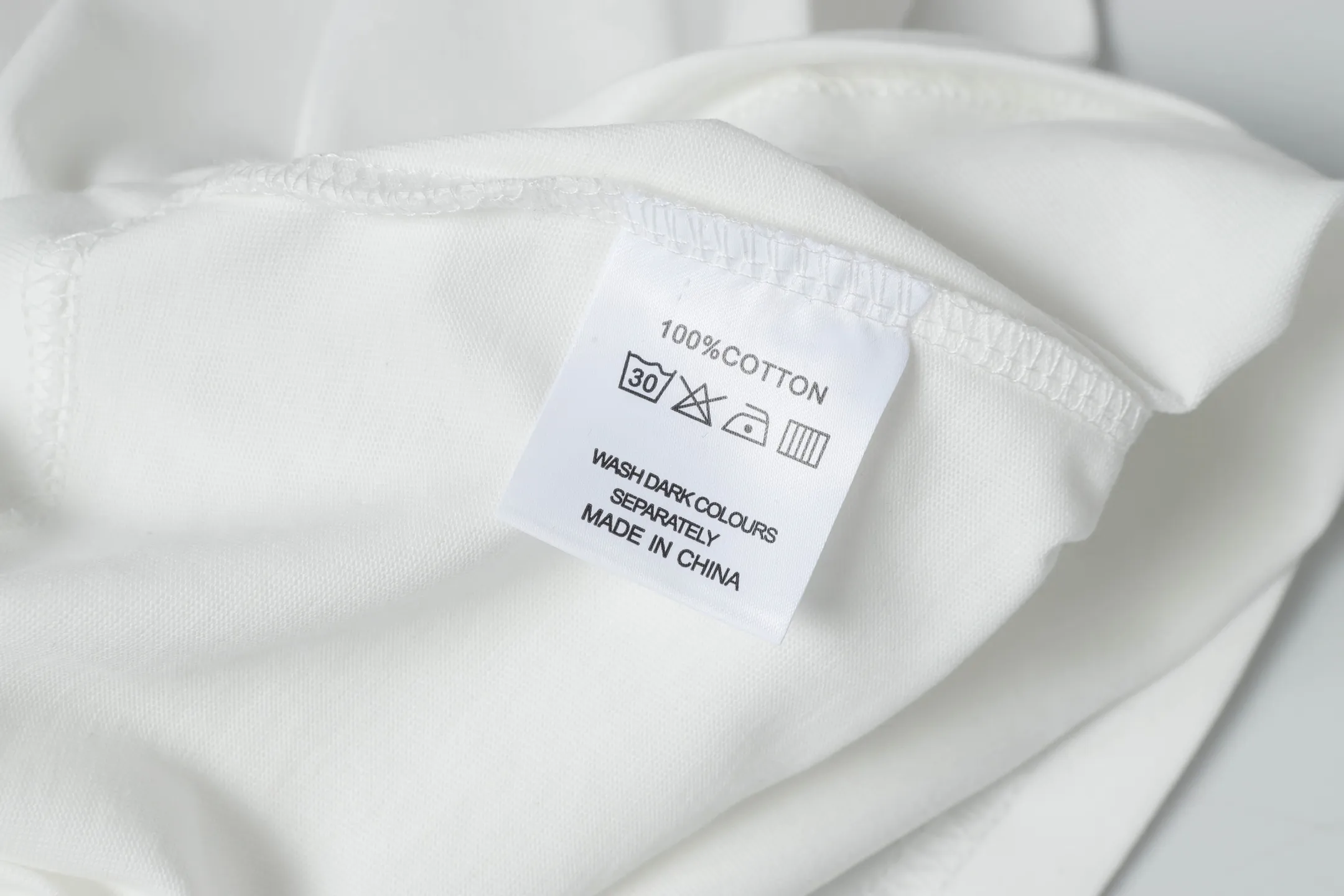 5046# White/Apricot｜P104 Godspeed cross-border American rock and roll street washed retro style short-sleeved T (craft printing) fabric (fabric) 32 counts combed double yarn 240 grams weight code number (size): S-M-L-XL color (colour): apricot.white