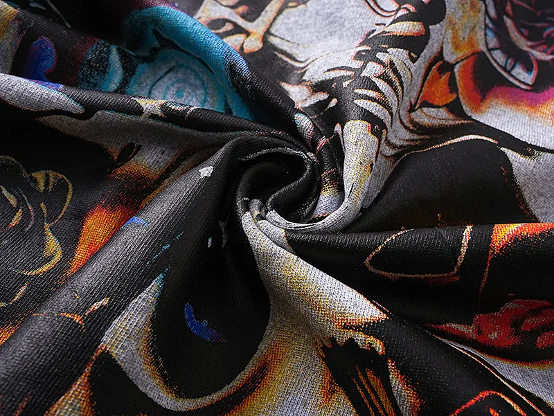 1156# P170 Real shot of Godspeed American fashion street retro washed and distressed fake two-piece pure cotton long T. Fabric: 270g 32 count fine cotton double yarn pure cotton Color: washed black Size: S M L XL