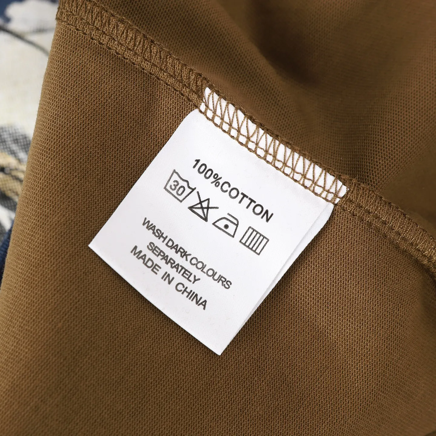 5100# Brown/Sea Blue/Golden Yellow I P106 Godspeed Cross-Border American Rock Street Washed Retro Style Short Sleeve T (Craft Print) Fabric (fabric) 32 Count Combed Double Yarn 240 Grams Size (size): S-M-L-XL Color (colour): Brown/Sea Blue/Golden Yellow 👉