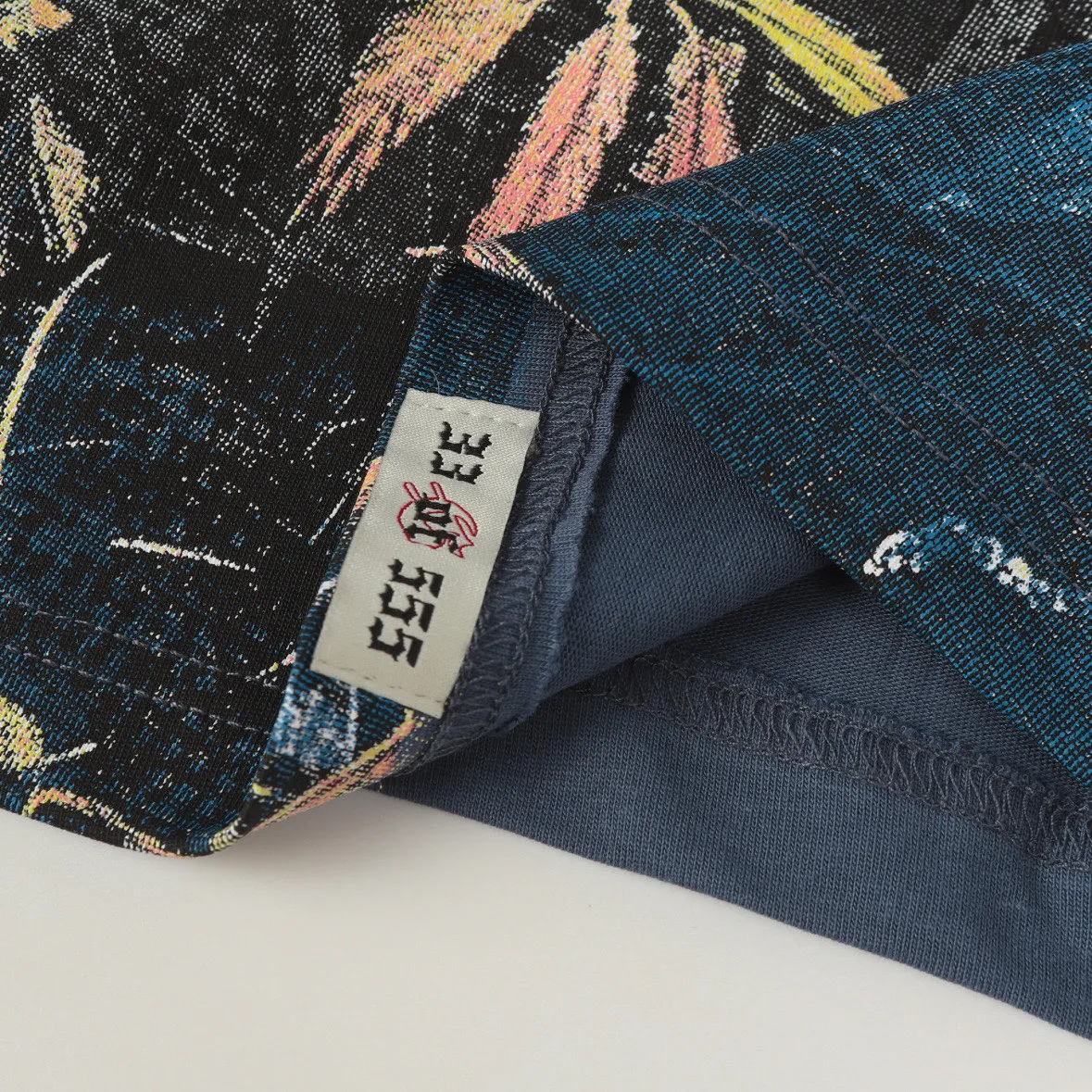 5100# Brown/Sea Blue/Golden Yellow I P106 Godspeed Cross-Border American Rock Street Washed Retro Style Short Sleeve T (Craft Print) Fabric (fabric) 32 Count Combed Double Yarn 240 Grams Size (size): S-M-L-XL Color (colour): Brown/Sea Blue/Golden Yellow 👉