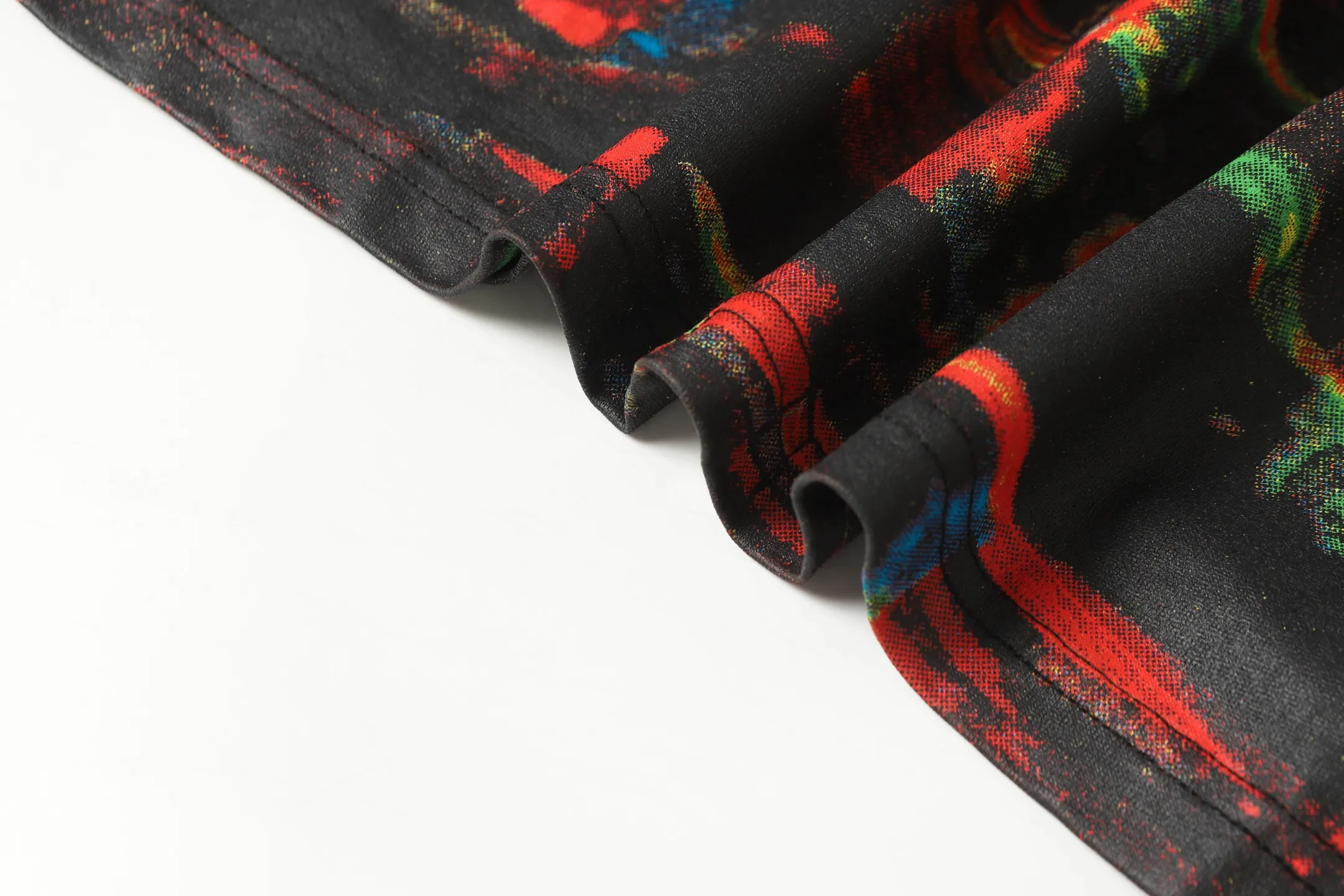 6060#washed black｜P116 Godspeed cross-border American rock and roll street washed retro style short-sleeved T (craft printing) fabric (fabric): 32 count combed double yarn 250g weight code number (size): S-M-L-XL color (colour): washed black