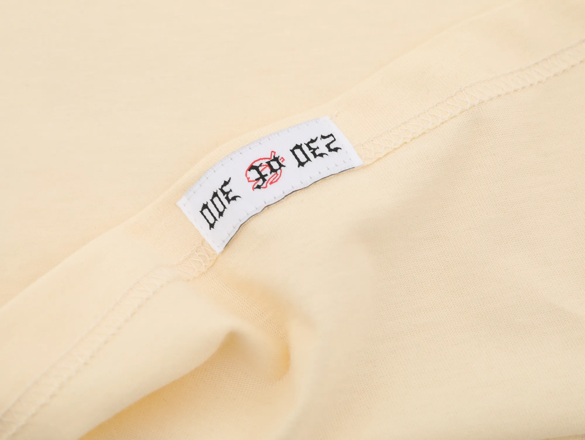 G803# P110 Godspeed short-sleeved T-shirt color: Bone (beige) size: S M L XL