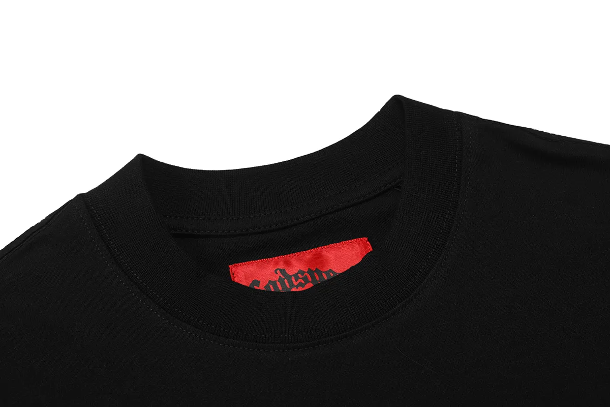 Godspeed basic letter print short sleeve P100 S-XL loose fit