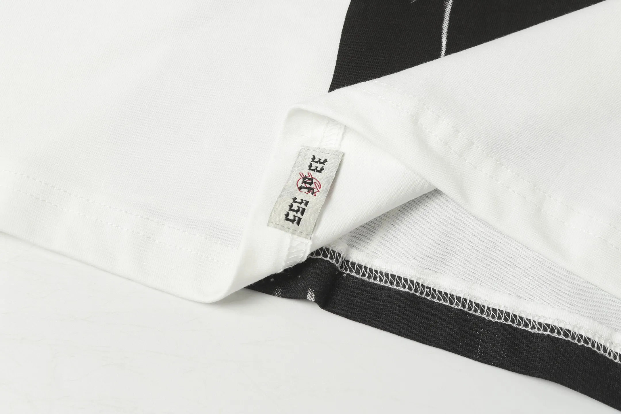 5037#White/Apricot｜P104 Godspeed cross-border American rock and roll street washed retro style short-sleeved T (craft printing) fabric (fabric): 32-count combed double yarn 240 grams weight code number (size): S-M-L-XL color (colour): white, apricot,