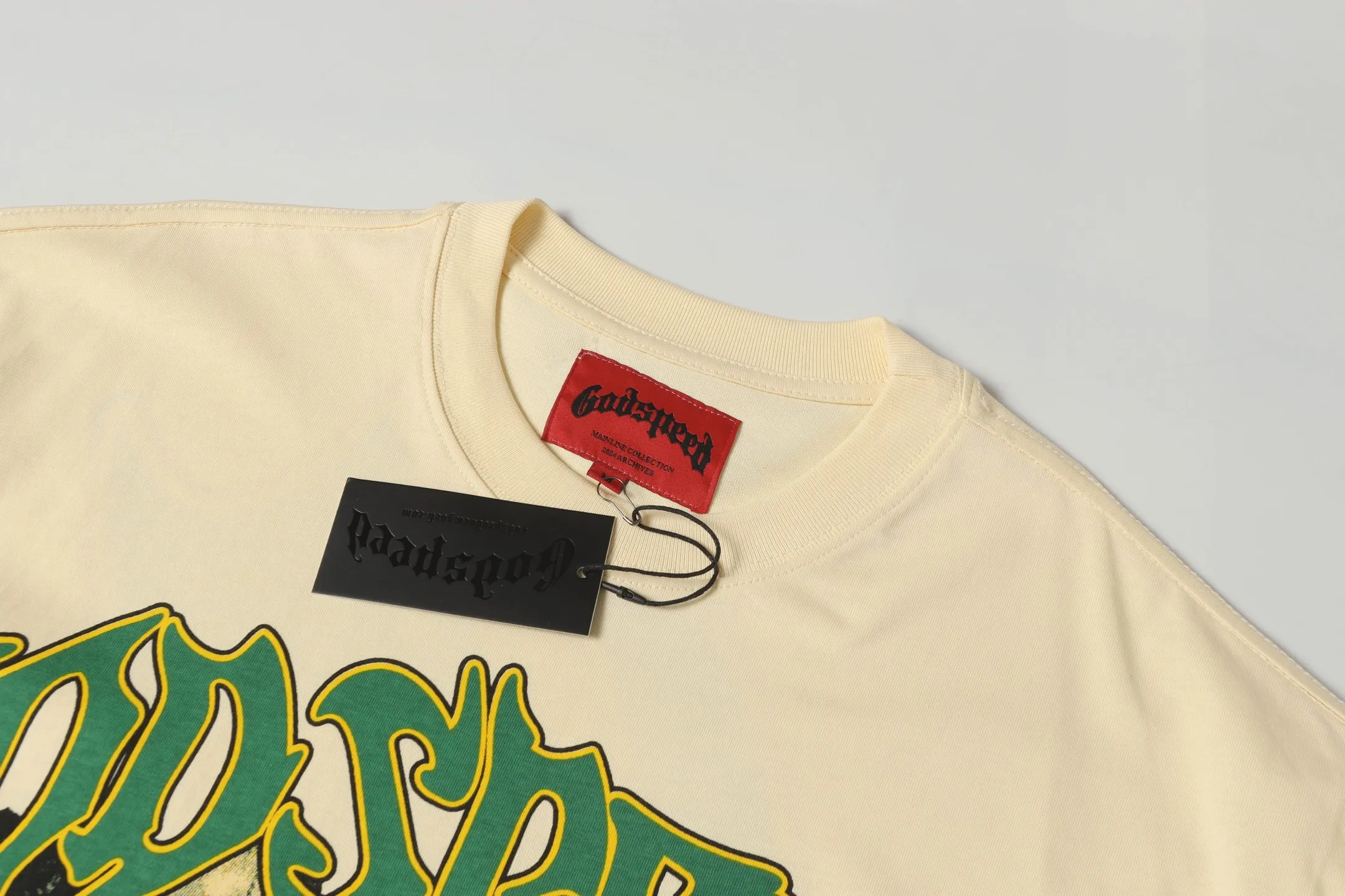 5047#Apricot｜P104 Godspeed cross-border American rock and roll street washed retro style short-sleeved T (craft printing) fabric (fabric) 32-count combed double yarn 240 grams weight code number (size): S-M-L-XL color (colour): apricot